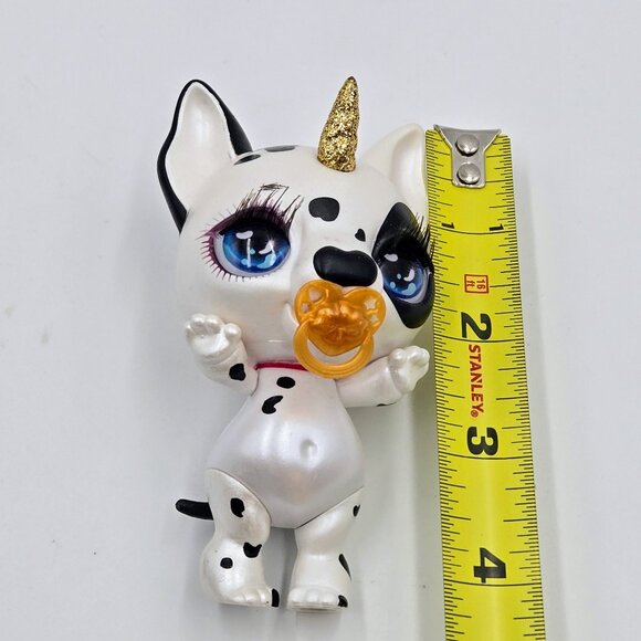 Poopsie Surprise Sparkly Critters Unicorn Dots Dalmatian Dog Figure Toy Read - Picture 10 of 11